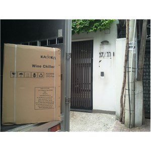 Chuẩn bị giao hàng đến nhà Khách